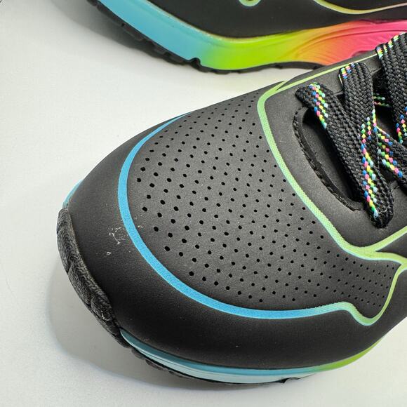 Skechers Uno Pop Of Sunshine Style 155148 Women’s Black Rainbow US size 6.5 - Picture 7 of 8